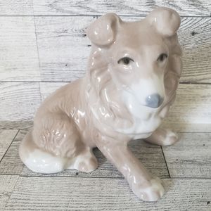 Vintage Handcrafted Dalia Porcelain Collie